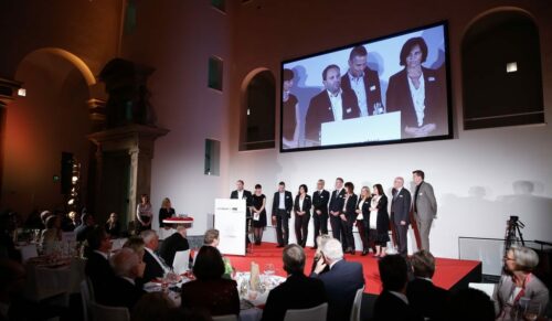 schuhkurier & step Award 2013 im K21 in Düsseldorf.