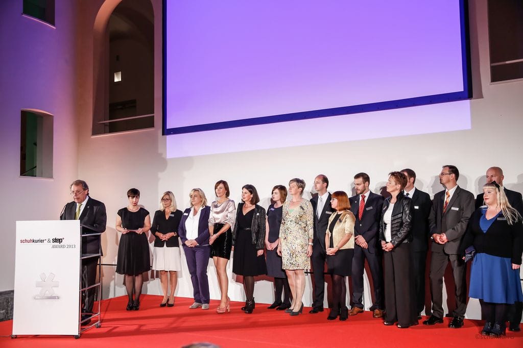 schuhkurier & step Award 2013 im K21 in Düsseldorf.