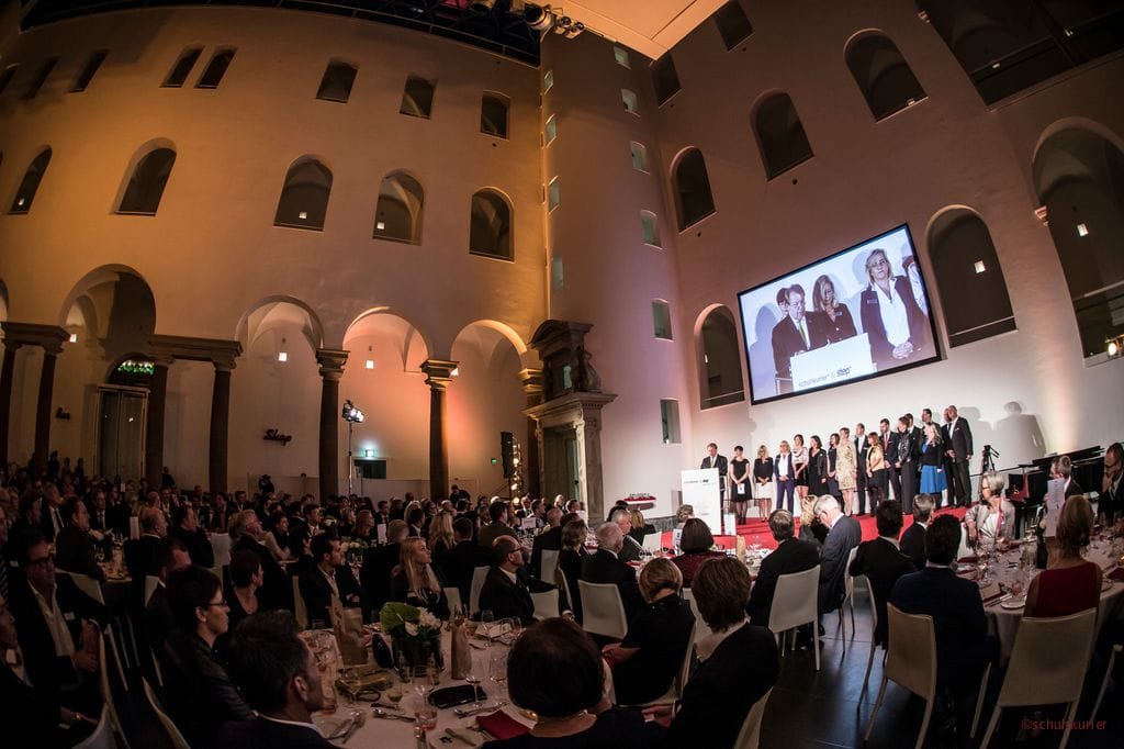 schuhkurier & step Award 2013 im K21 in Düsseldorf.