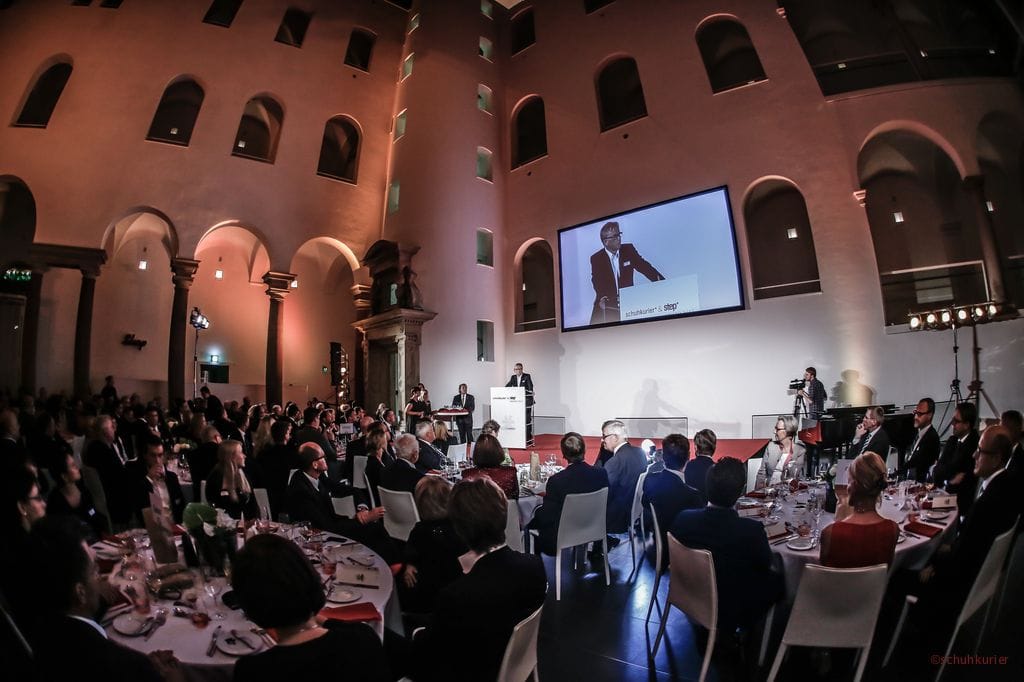 schuhkurier & step Award 2013 im K21 in Düsseldorf.