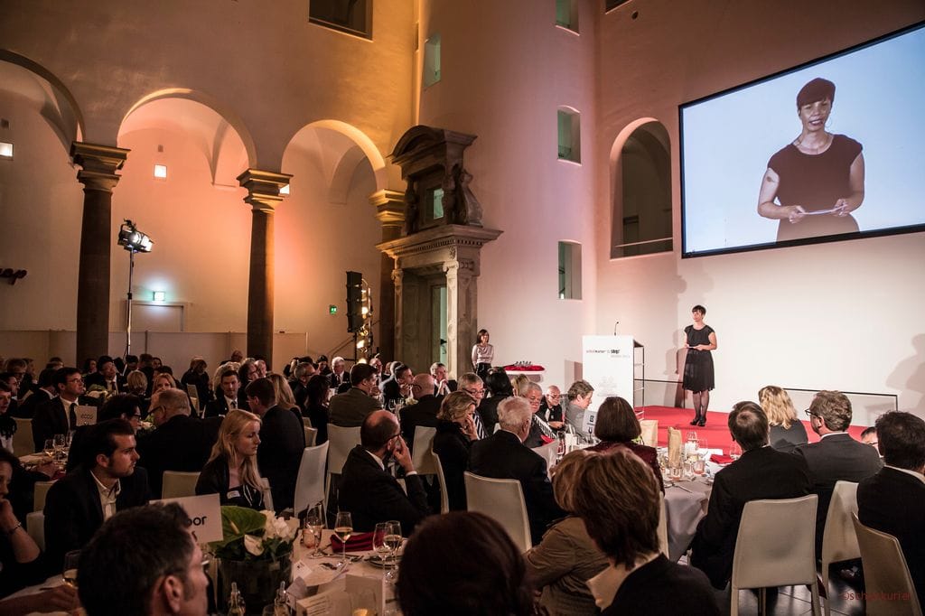 schuhkurier & step Award 2013 im K21 in Düsseldorf.