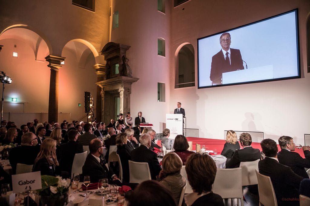 schuhkurier & step Award 2013 im K21 in Düsseldorf.