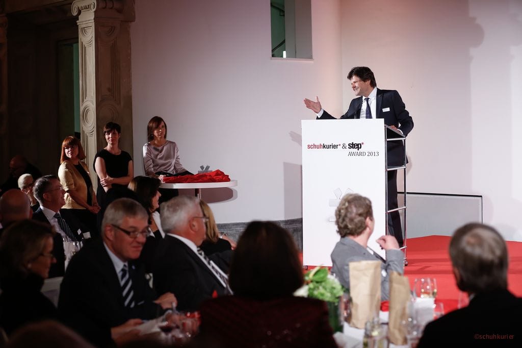 schuhkurier & step Award 2013 im K21 in Düsseldorf.