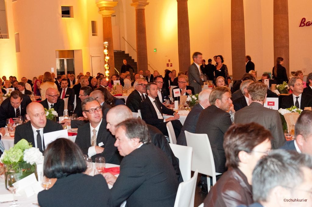 schuhkurier & step Award 2013 im K21 in Düsseldorf.