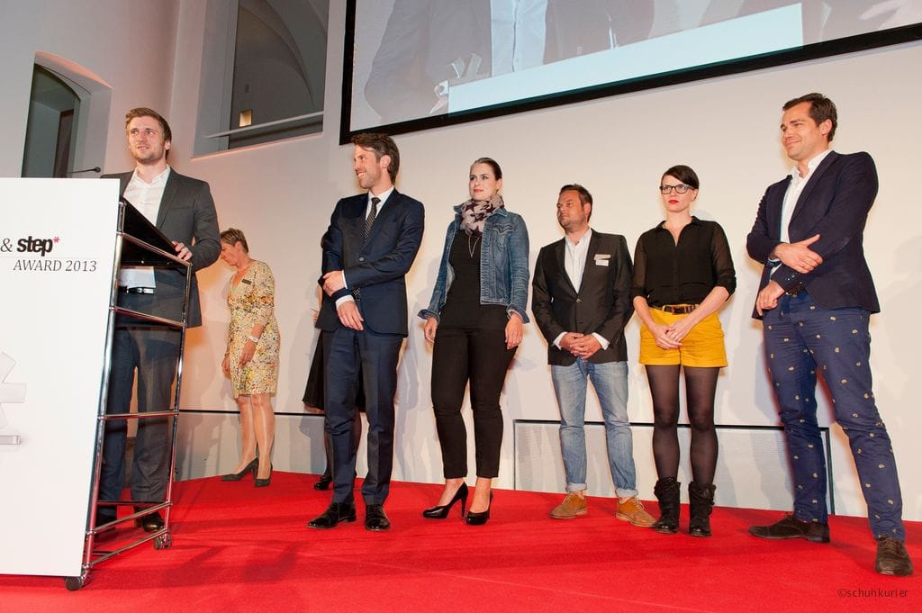 schuhkurier & step Award 2013 im K21 in Düsseldorf.
