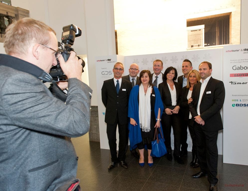schuhkurier & step Award 2013 im K21 in Düsseldorf.