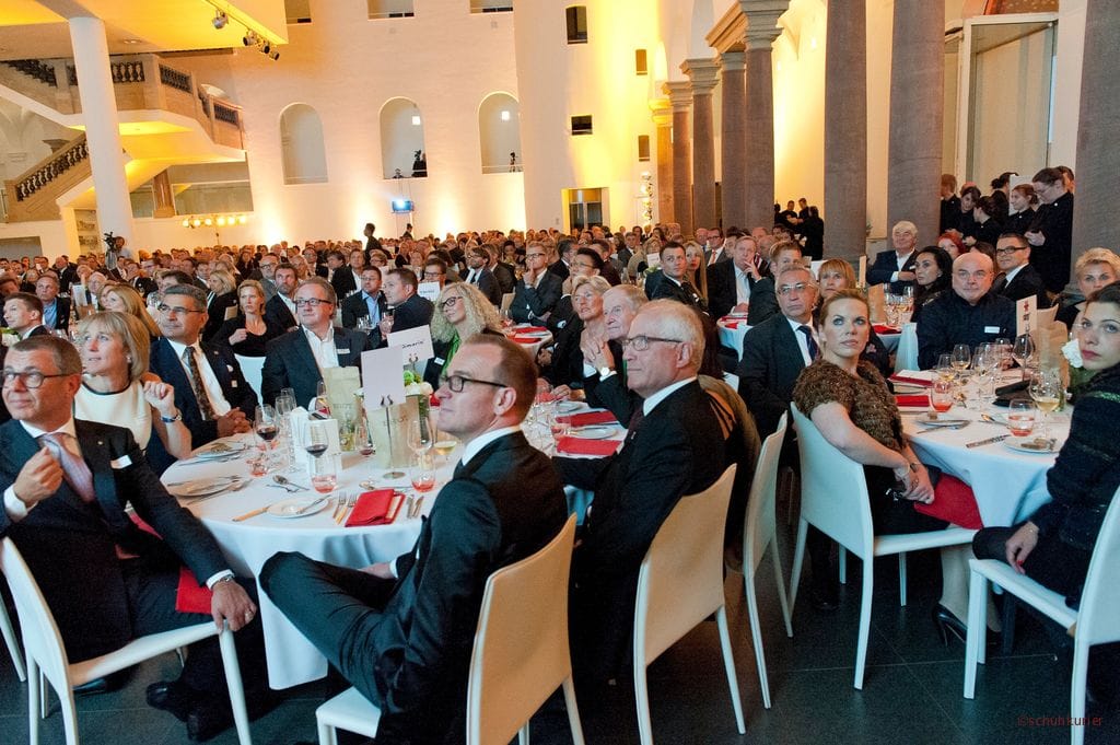 schuhkurier & step Award 2013 im K21 in Düsseldorf.