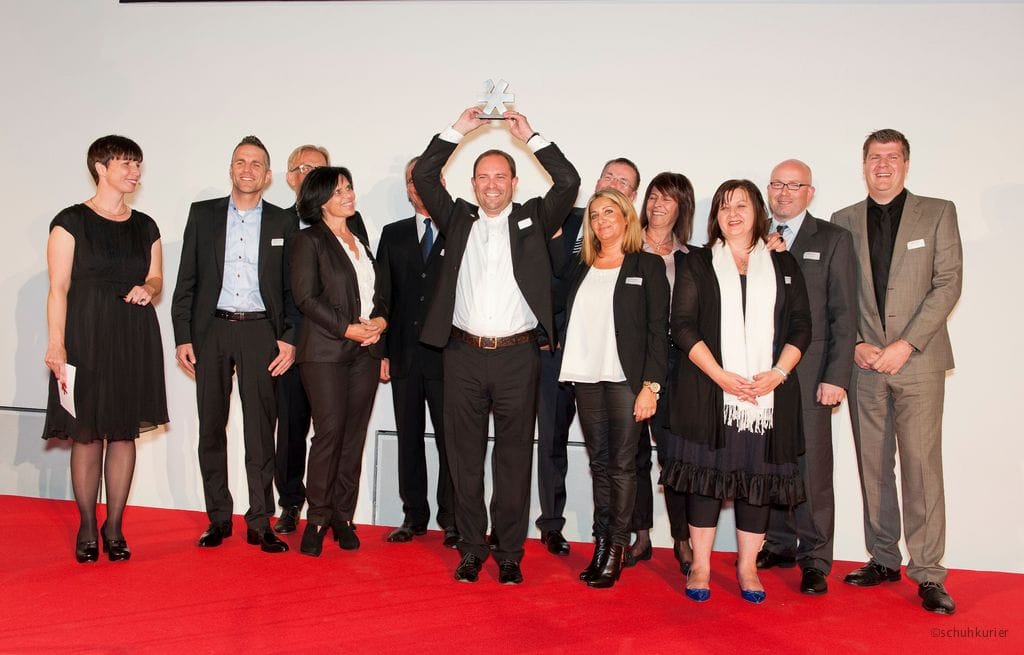 schuhkurier & step Award 2013 im K21 in Düsseldorf.