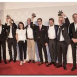 Die Gewinner des schuhkurier AWARD 2014 im K21 in Düsseldorf