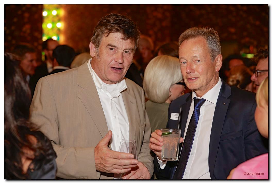 Wido Schüttfort und Peter Schöler – schuhkurier AWARD 2014 im K21 in Düsseldorf