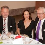Siegfried Despineux, Dagmar Steinauer und Bernd Steinauer - schuhkurier AWARD 2014 im K21 in Düsseldorf
