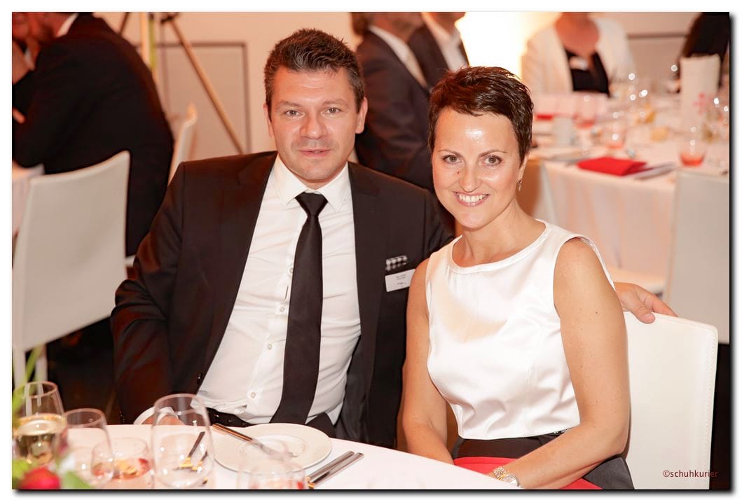 Sandra Caspers und Marc Schütz - schuhkurier AWARD 2014 im K21 in Düsseldorf