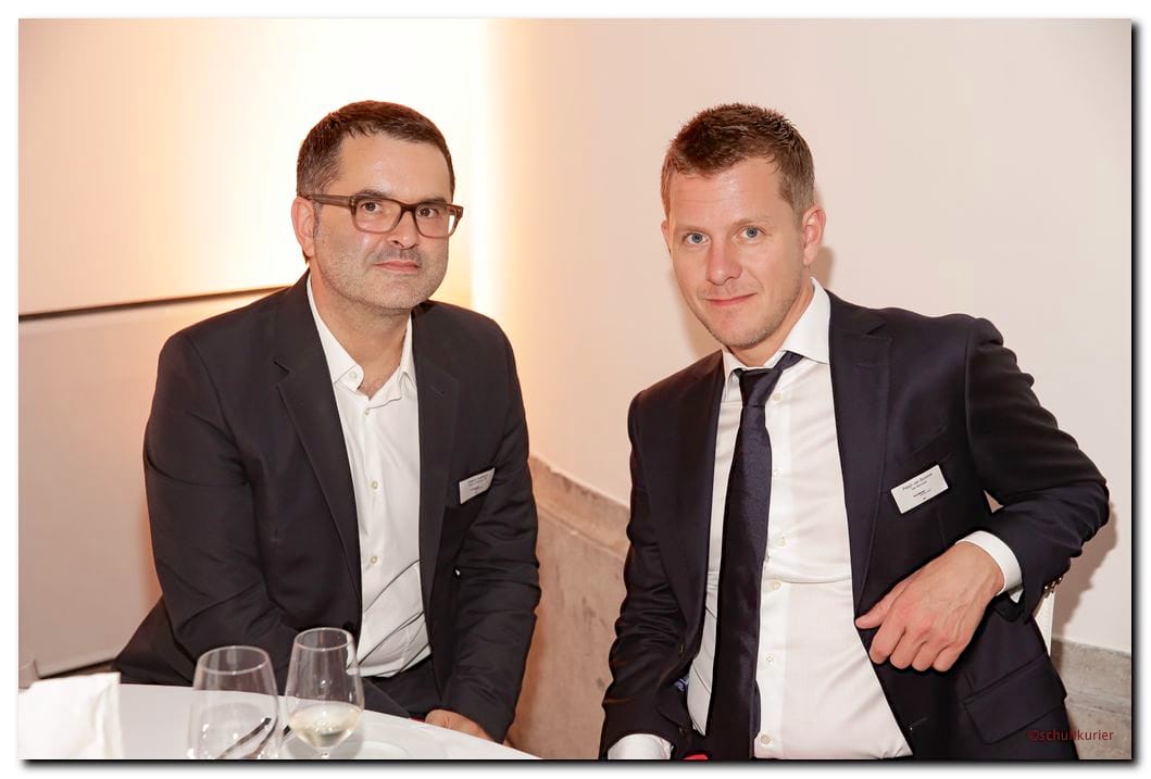 Roland Hoffmann und Pepijn van Bommel - schuhkurier AWARD 2014 im K21 in Düsseldorf