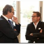 Ralph Rieker und Dr. Matthias Händle - schuhkurier AWARD 2014 im K21 in Düsseldorf