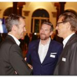 Ralf Meurer, Stefan Frank und Hendrik Dismer - schuhkurier AWARD 2014 im K21 in Düsseldorf