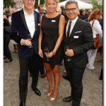 Henk Ziengs, Marjolein Ziengs und Dott. Giovanni Lacatena - schuhkurier AWARD 2014 im K21 in Düsseldorf