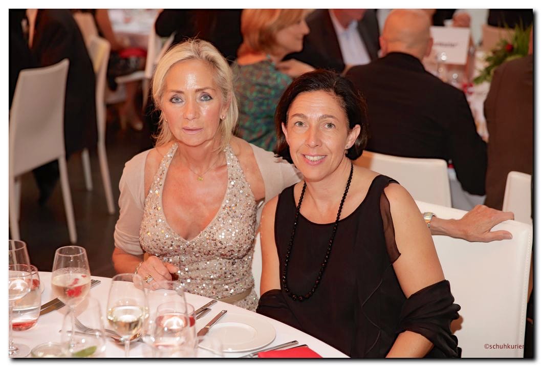 Gudrun Fokkens und Katja Zohren - schuhkurier AWARD 2014 im K21 in Düsseldorf