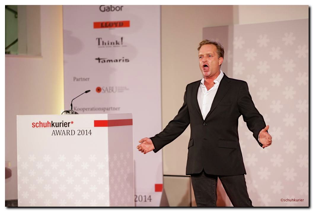 Dominique Hopf - schuhkurier AWARD 2014 im K21 in Düsseldorf
