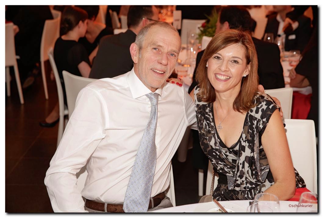 Bernd Faul und Sabine Kurtz - schuhkurier AWARD 2014 im K21 in Düsseldorf