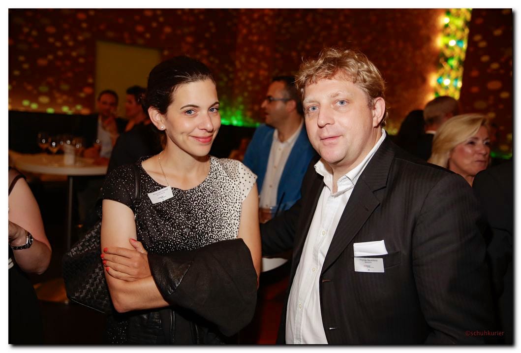 Anne Kathrin Hummel und Thomas Bauerfeind - schuhkurier AWARD 2014 im K21 in Düsseldorf