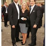 Andreas Höppner, Roswitha Höppner und Alfred Pusswald -  schuhkurier AWARD 2014 im K21 in Düsseldorf