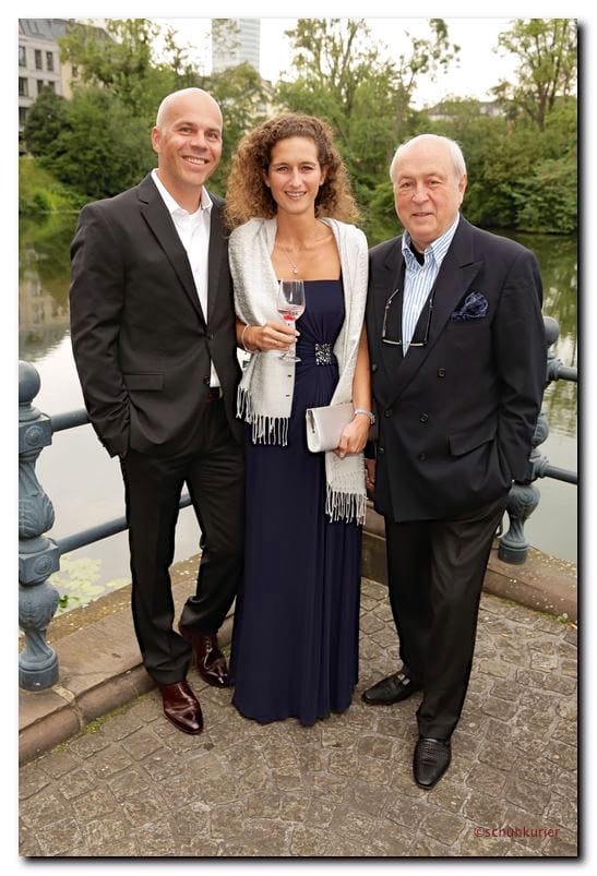 Alexander Seppel, Agnes Seppel und Claus Seppel - schuhkurier AWARD 2014 im K21 in Düsseldorf