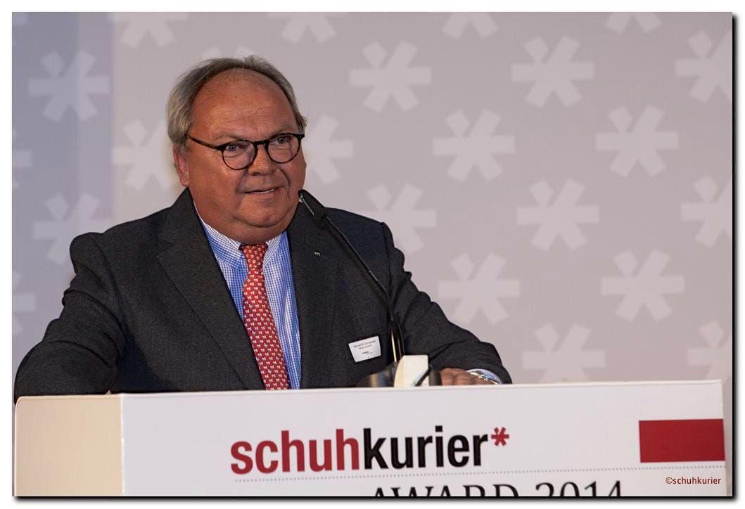 Werner M. Dornscheidt - schuhkurier AWARD 2014 im K21 in Düsseldorf