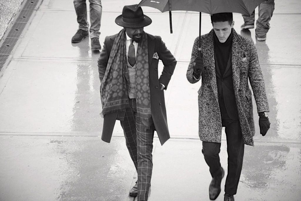 Streetstyles von der Pitti Uomo 2016 in Florenz
