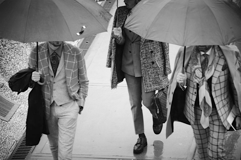 Streetstyles von der Pitti Uomo 2016 in Florenz