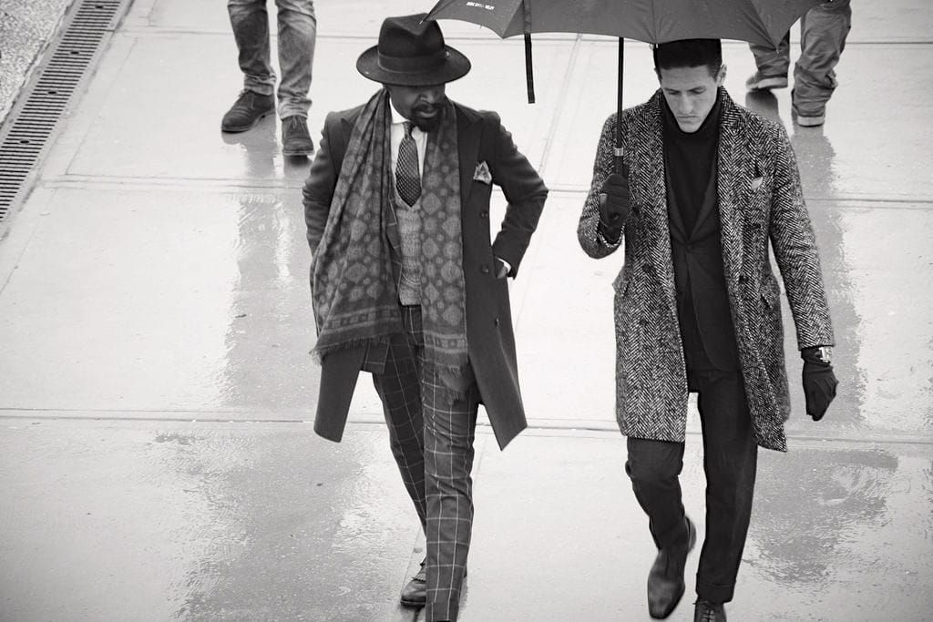 Streetstyles von der Pitti Uomo 2016 in Florenz