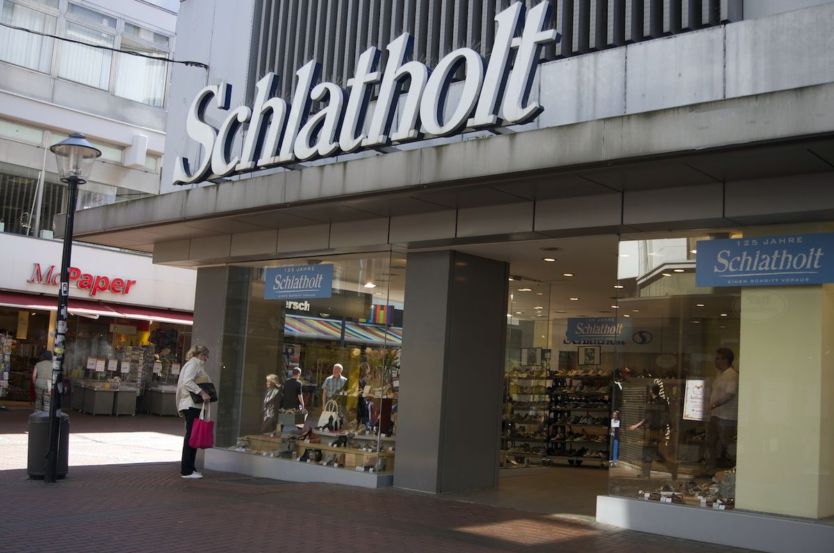 Schlatholt-Filiale in Gelsenkirchen. (Foto: Redaktion)
