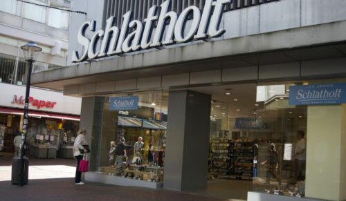 Schlatholt-Filiale in Gelsenkirchen. (Foto: Redaktion)