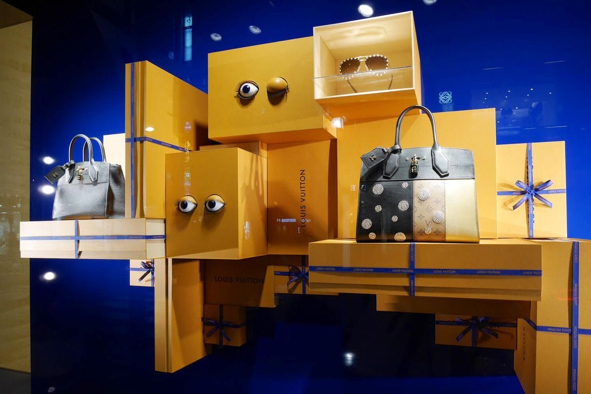 Louis Vitton - Schaufenster Tokio (Foto: Mavis)