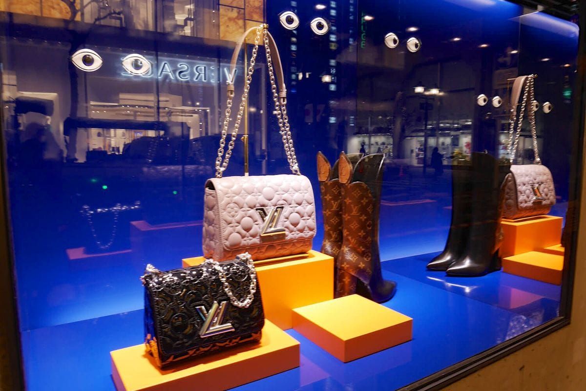 Louis Vitton - Schaufenster Tokio (Foto: Mavis)
