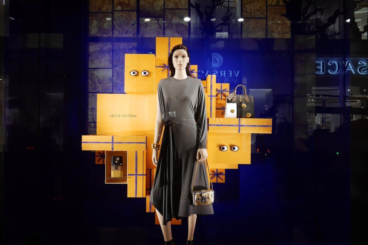 Louis Vitton - Schaufenster Tokio (Foto: Mavis)