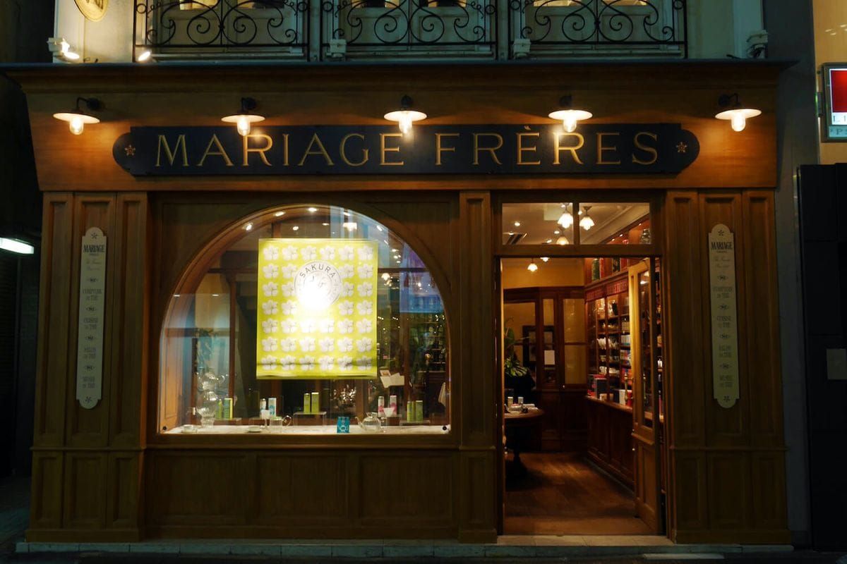 Mariage Frères - Schaufenster Tokio (Foto: Mavis)