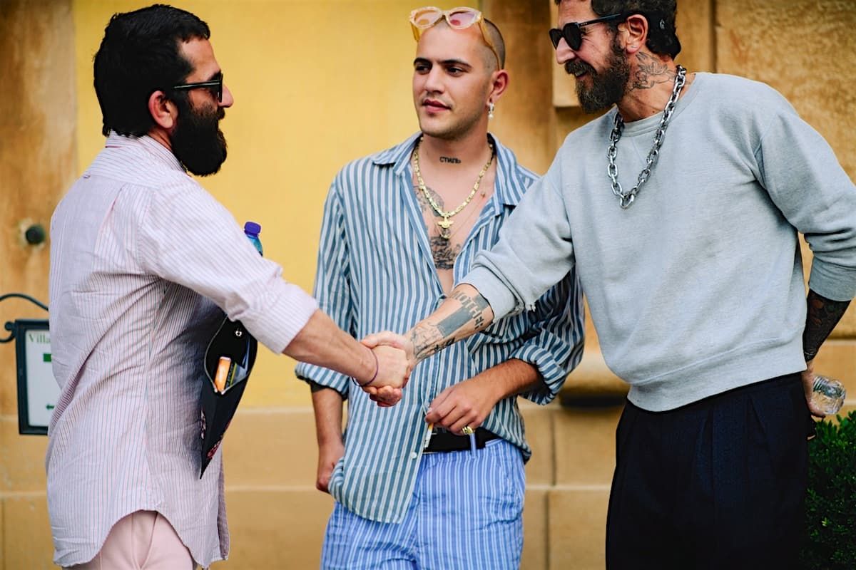 Streetstyles von der Pitti Uomo 2017 in Florenz (Foto: Pitti Immagine Uomo)