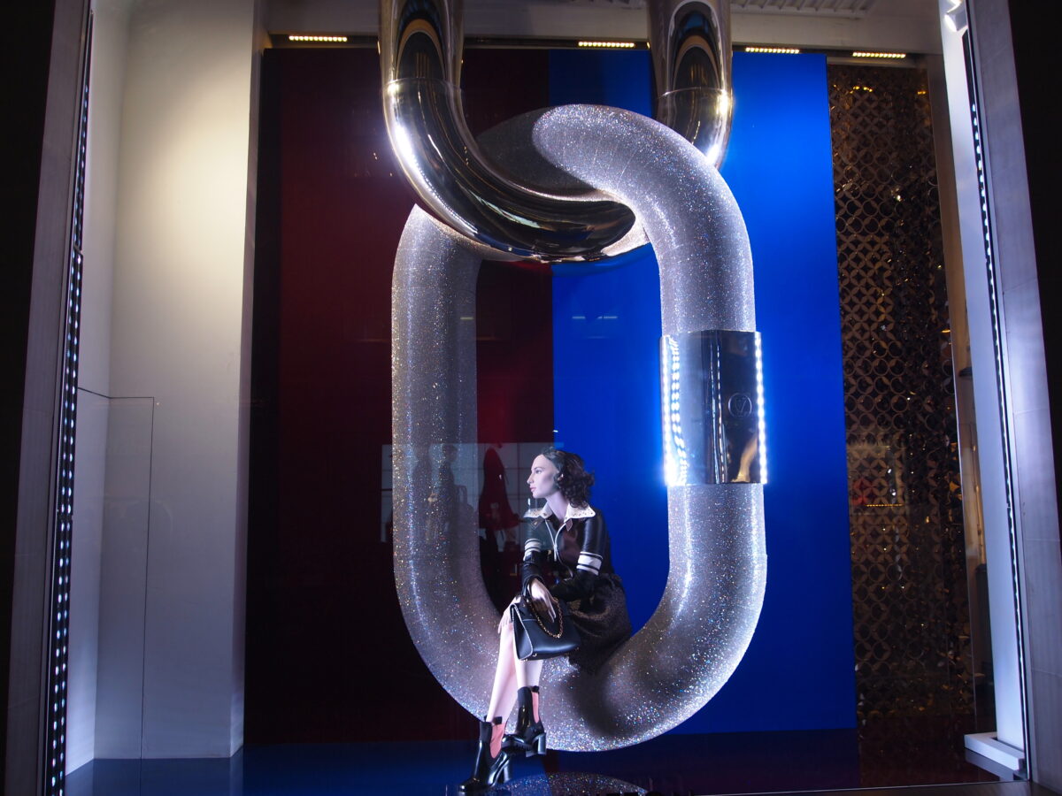 Louis Vuitton - Schaufenster London (Foto: Mavis)