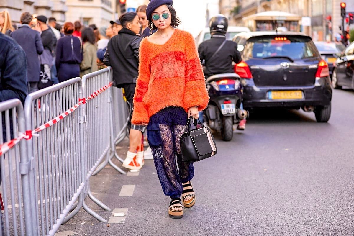 Paris Fashion Week - Streetstyles Frühjahr/Sommer 2018