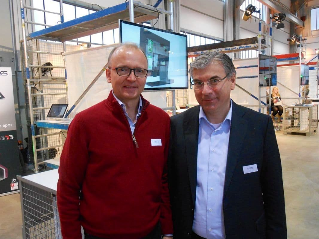 20 Jahre Etos –  Sascha Pech und Dr. Fritz Sutor (Foto: Etos)