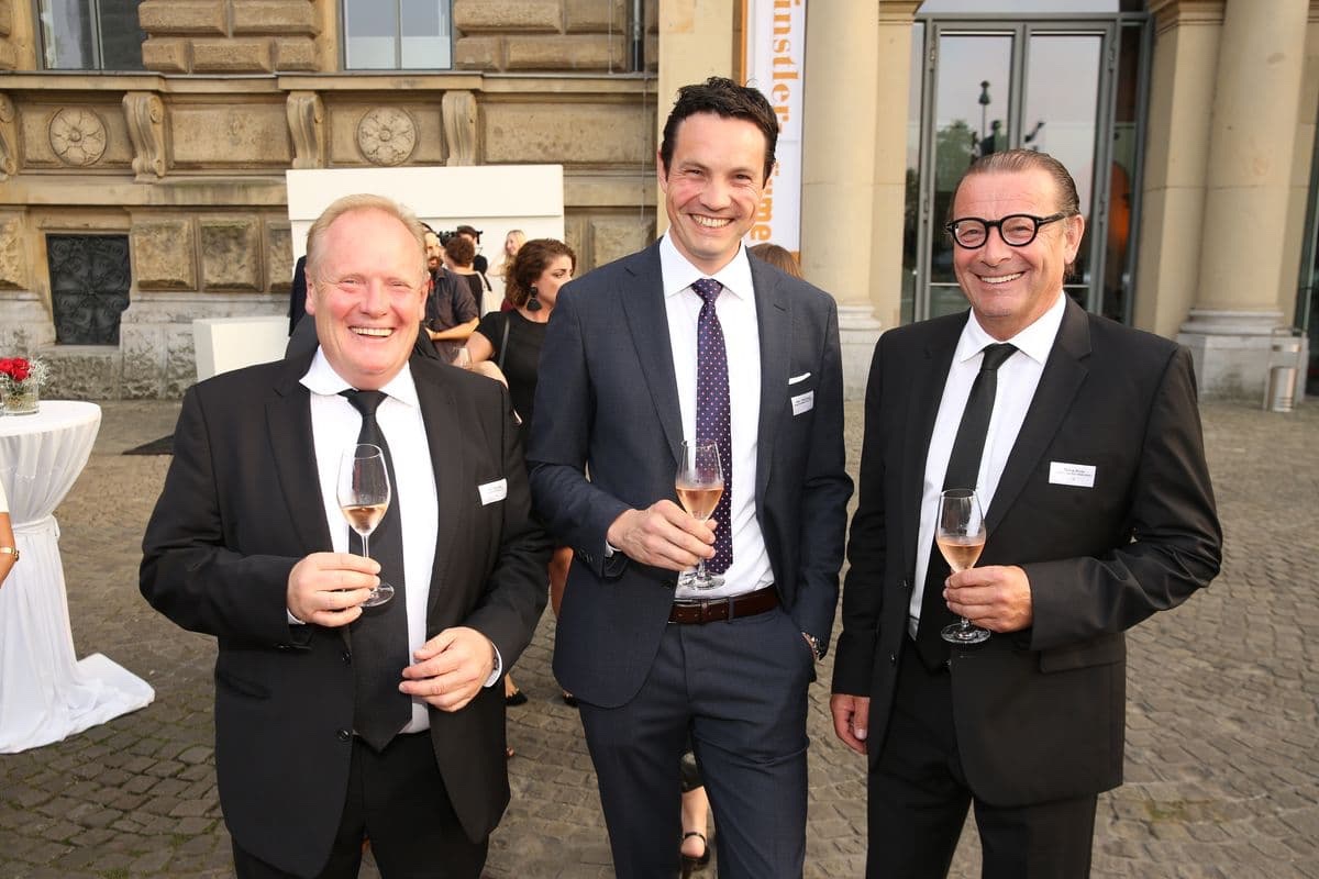 schuhkurier AWARD 2017 - Peter Bödeker, Peter-Phillip Kienast und Thomas Mücke