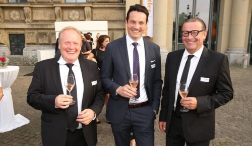 schuhkurier AWARD 2017 - Peter Bödeker, Peter-Phillip Kienast und Thomas Mücke