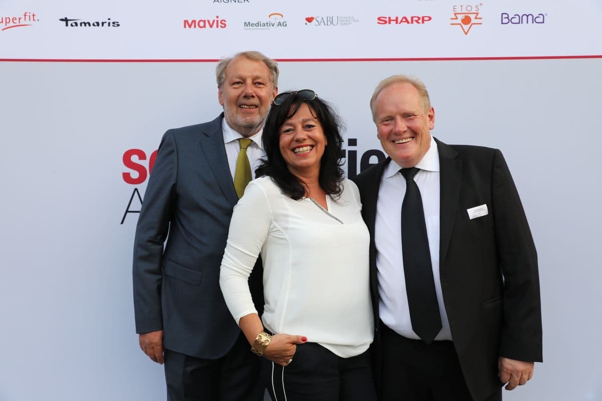 schuhkurier AWARD 2017 - Michael Brumme, Gisela und Peter Bödeker