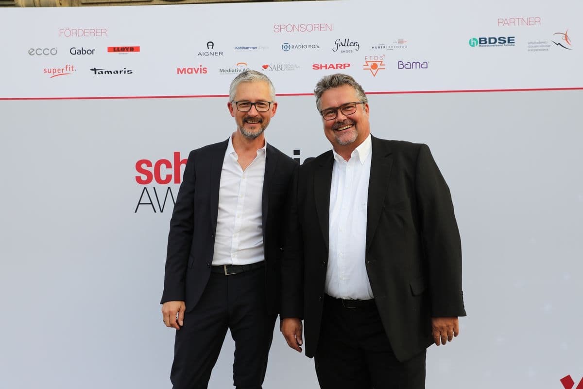 schuhkurier AWARD 2017 - Ulrich Focke und Ulrich Becker-Steinberger