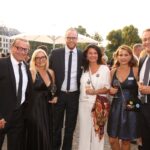schuhkurier AWARD 2017 - Thomas Mücke  Anette Tiefel, Marc Leinweber, Inge Schardt, Katja Fröhlich und Fritz Terbuyken