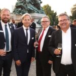 schuhkurier AWARD 2017 - Helge Neumann, Maximilian Müller, Poul Haugaard Petersen und Ulrich Becker-Steinberger