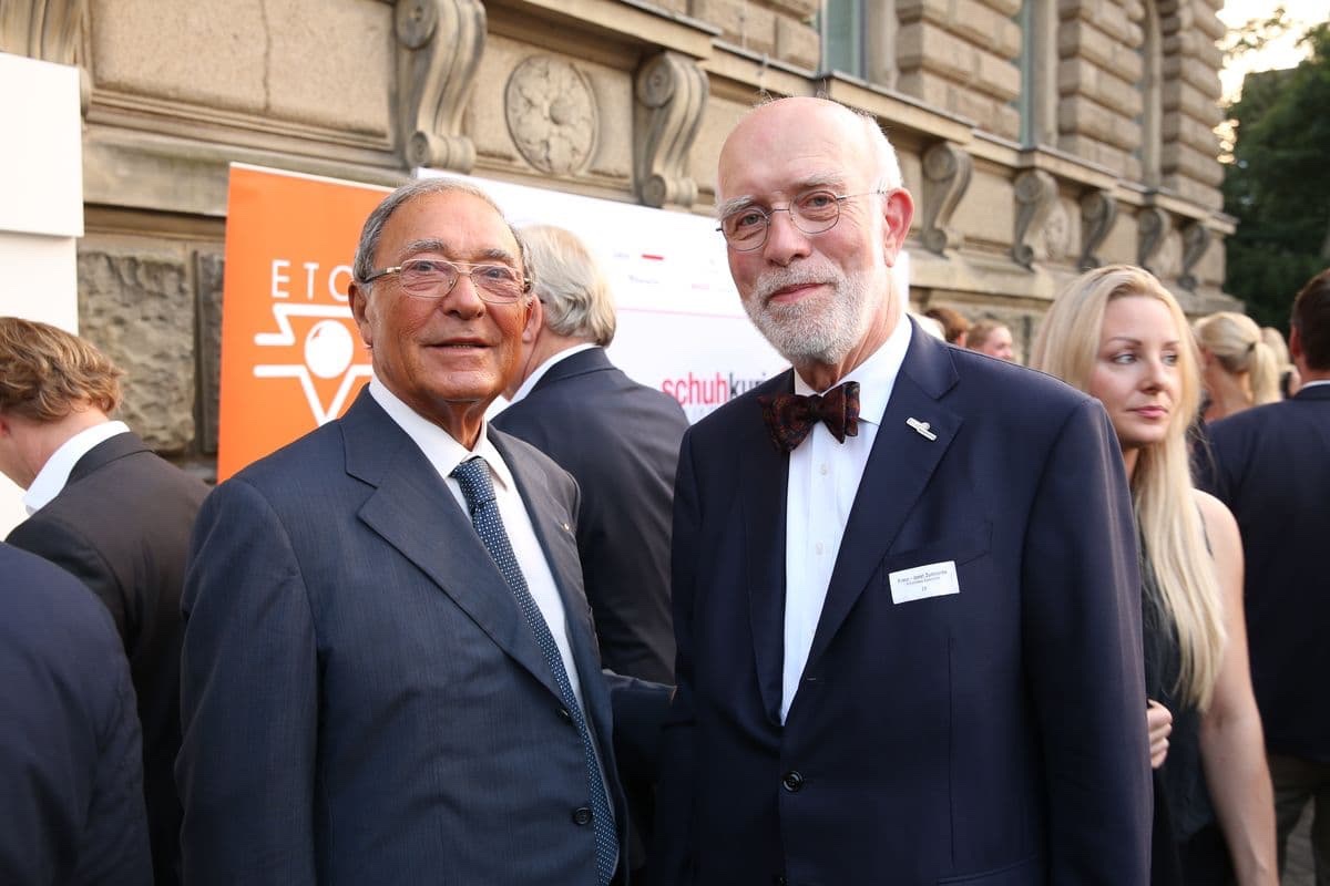 schuhkurier AWARD 2017 - Sandro Vicari und Franz-Josef Zumnorde
