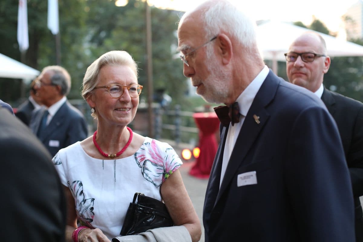 schuhkurier AWARD 2017 - Brigitte Wischnewski und Franz-Josef Zumnorde