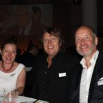 schuhkurier AWARD 2017 - Marie-Claire Martens, Niek Jansen und Günter Neunaber