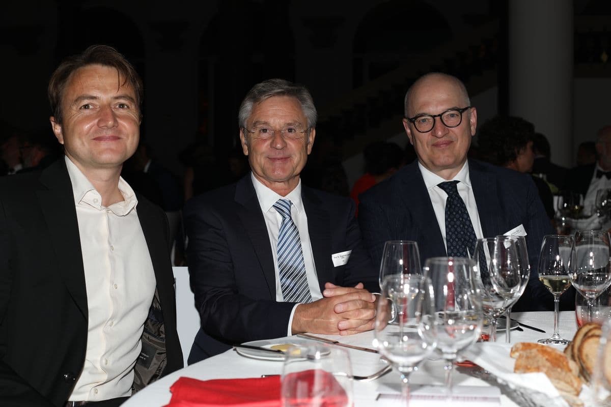 schuhkurier AWARD 2017 - Jörg Dufner, Prof. Dr. Siegfried Jacobs und Wolfram Hail